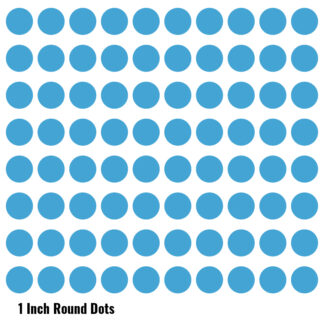 Small 1 inch round dots for classroom and sensory pathways