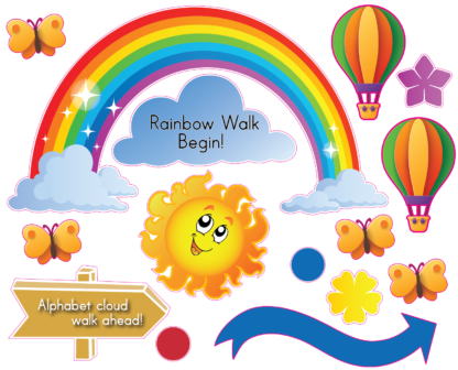 Rainbow Walk Sensory Pathway