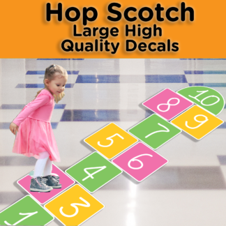 Hopscotch Sensory Pathway for classrooms and school hallways